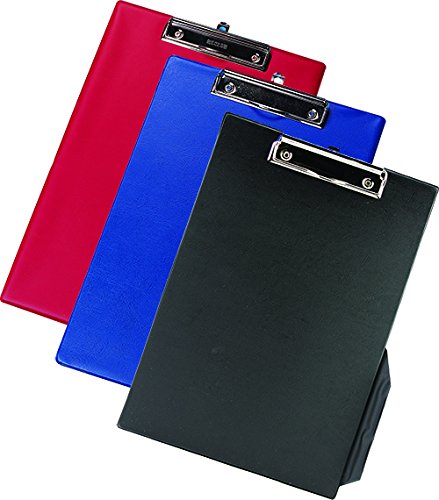 3 x valederas A4/carpeta plástica PVC portapapeles con lazo de la pluma