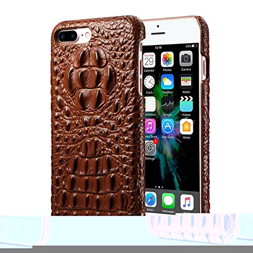 Alligator iphone 8/iphone 7 case genuine leather hard cover ultra…
