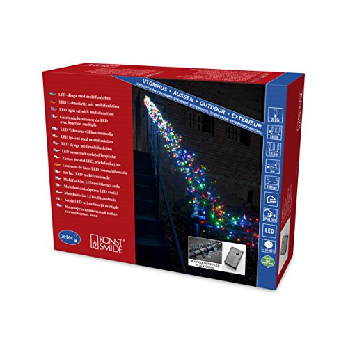 Konstsmide 3866-500 Micro Led Cluster Light Chain 