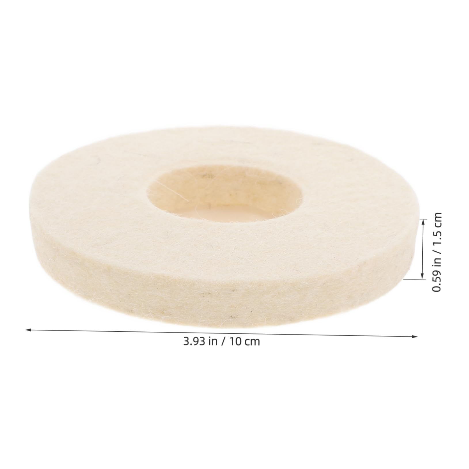DOITOOL 10 Piezas De Almohadillas De Lana Para Pulir Taladros Almohadillas Para Pulir Y Abrillantar Superficies Metálicas Resistentes