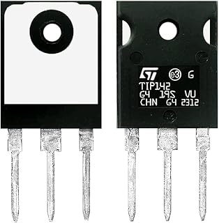 TIP142 TIP 142 Chipset Integrated Circuit IC - TO-247 Bipolar Power Transistor BJT NPN 10A 100V