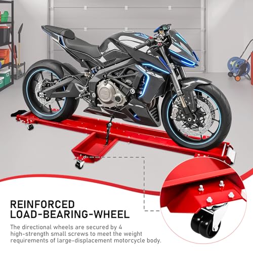 MOTOOS Heavy-Duty Motorcycle Dolly