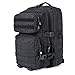 WIDEWAY Tactical Backpack 50L Military Outdoor Assault Gear Large Black Molle Hydration Tactical Gear