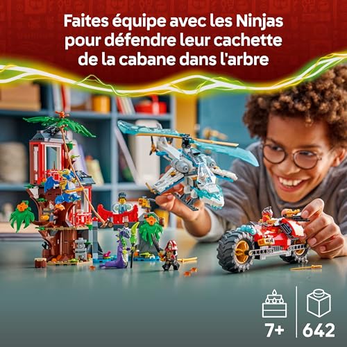LEGO® Ninjago® 71857 La cabane et les véhicules des Ninjas - vue 4