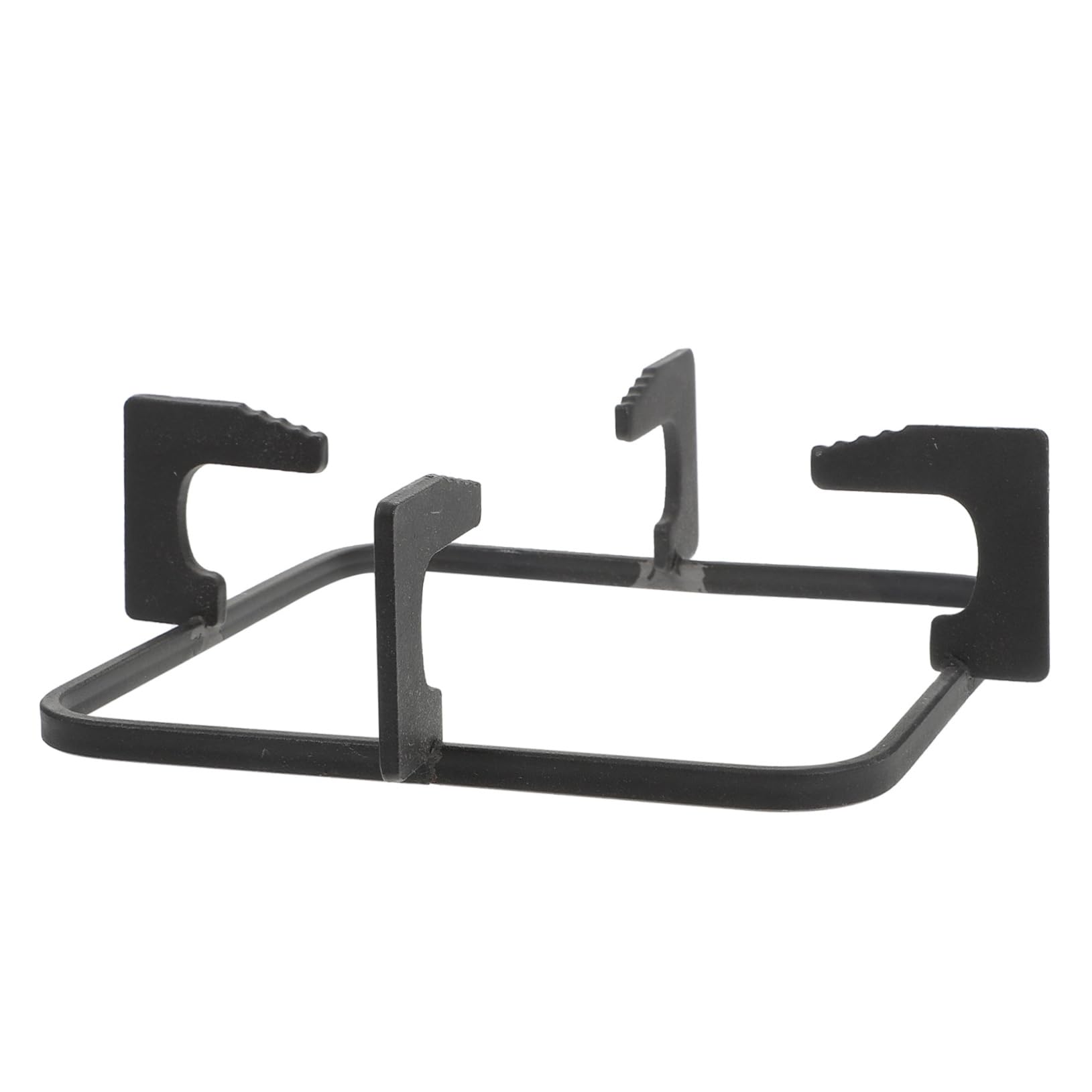 SHINEOFI 2 Pezzi per Ghisa Rack Antiscivolo per Bruciatore Gas Accessorio Versatile Ristoranti e