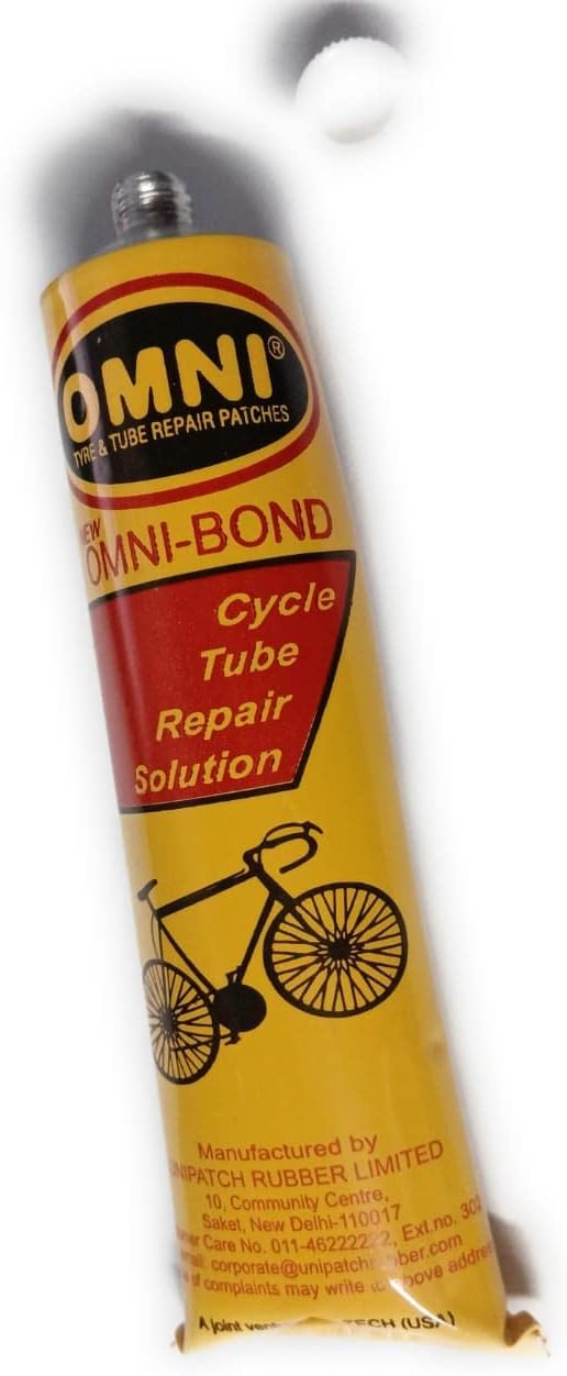 Omni Bond Cycle Tube Puncture Repair Solution Pack of 20 Pieces Tube (50 ml Each)