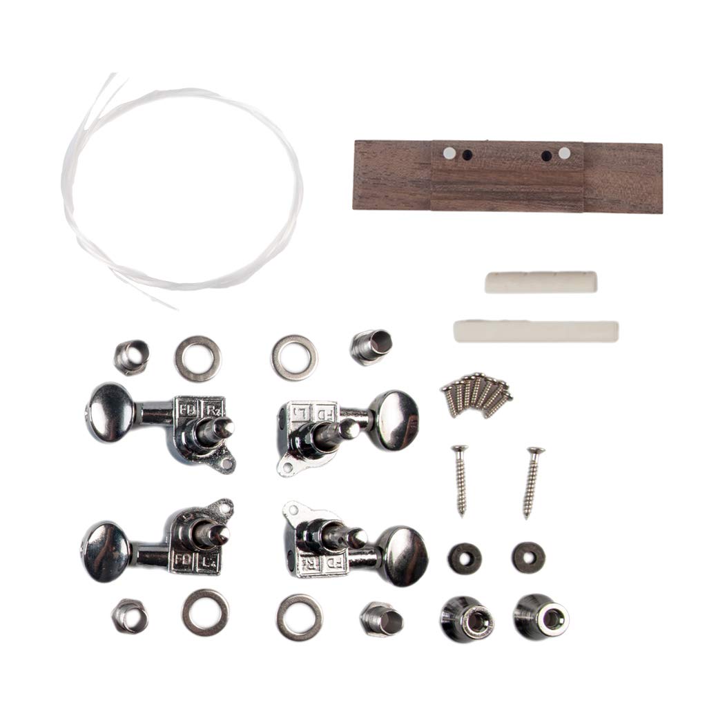 5 set fai da te 66 cm ukulele tenore Uke kit per principianti chitarra regalo