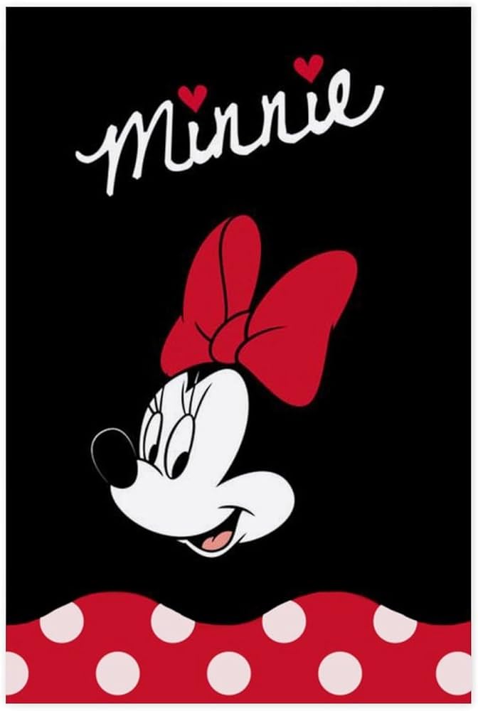 Amazon.co.jp: ミニーマウス ポスター 絵画 インテリア 壁紙用 壁紙
