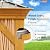 MELLCOM 14'x24' Gazebo, Wooden Finish Coated Aluminum Frame Pergola with Double Galvanized Steel Hardtop Roof, Outdoor Permanent Metal Pavilion with Curtains and Nettings for Patio, Backyard and Deck