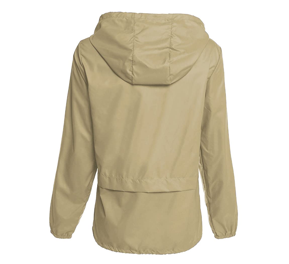 Hount Womens Lightweight Rain Jackets For Running Casual