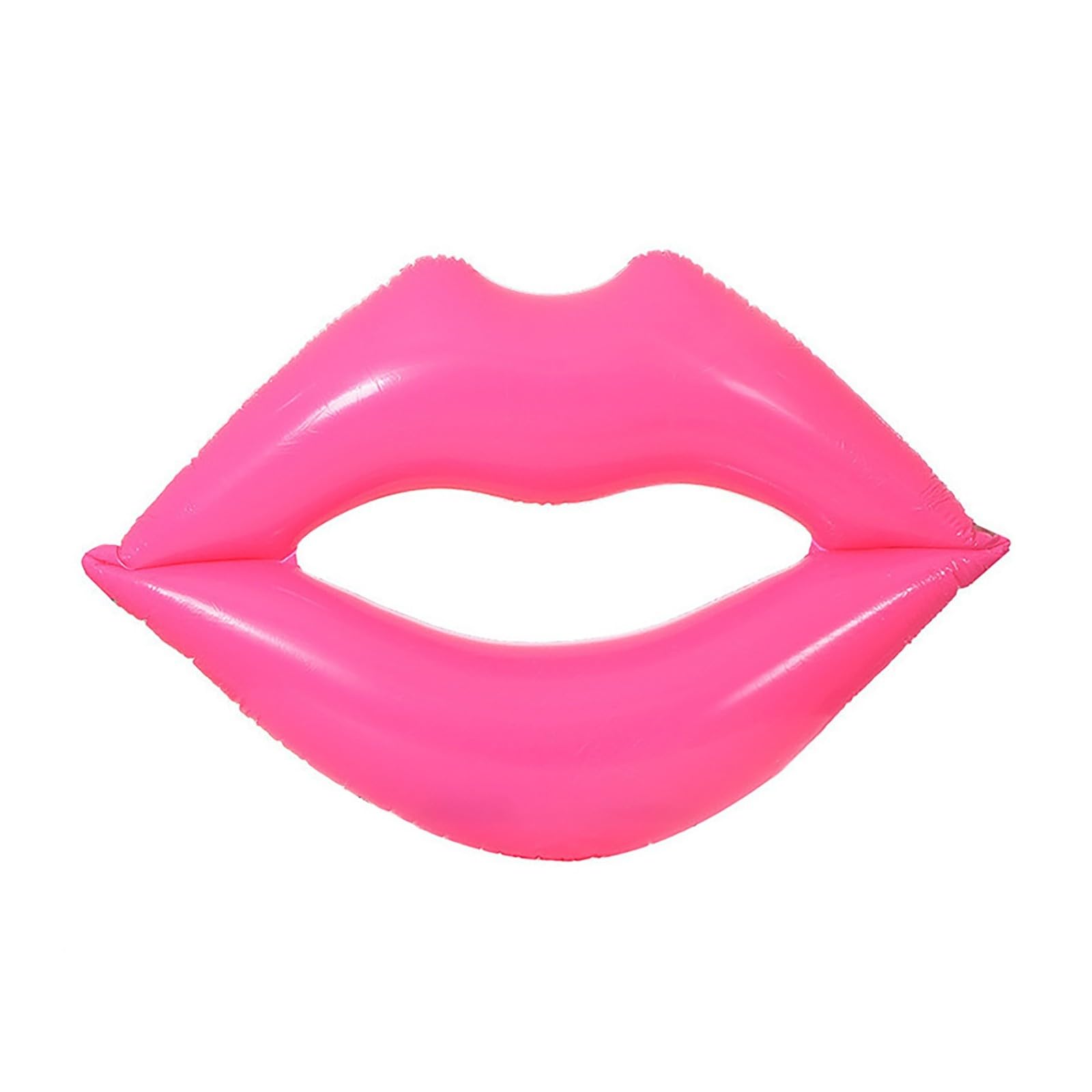 Shooting Bar Water Red Lips Lips Red Inflatable Float Swimming Ring Float Swimming Ring (B, 20x17x2cm)