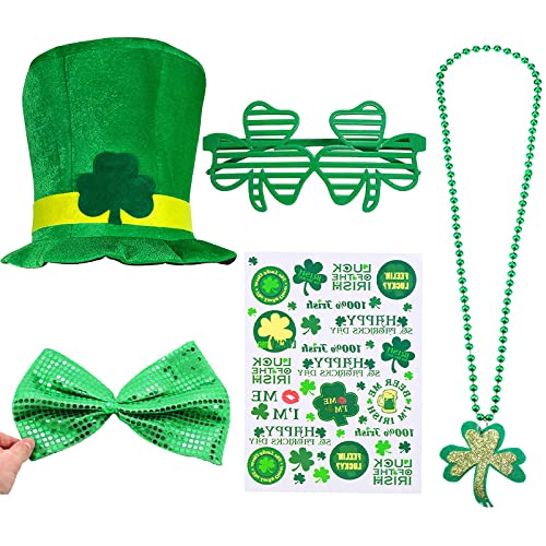 Veroda St. Patrick's Day Kostüm, Kostüm, Outfits, Zubehör-Set (5-teilig) Cover