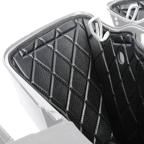 Alforjas con revestimiento tipo alfombra para Harley Davidson Touring (Road King, Street Glide, Road Glide, Electra Glide, Ultra Classic) desde 2014 miniatura 4