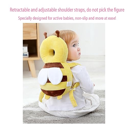 NNBWLMAEE Baby Head Protector Backpack, Baby