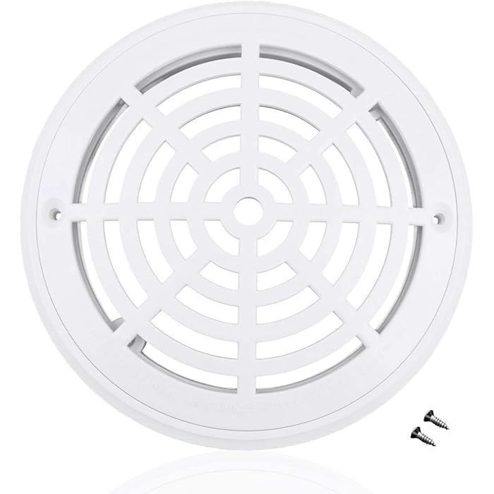 Buy VYH 8 Inch Pool Master Drain Cover with Screws for Above Ground