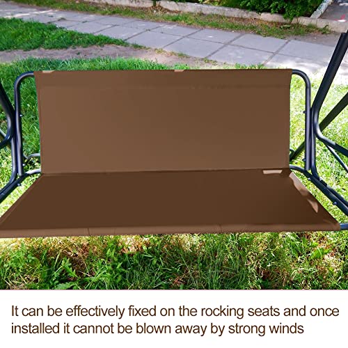 WingFly Replacement Garden Swing Seat Cover, Durable 600D Oxford Fabric Garden Swing Chair Cover Outdoor - Image 4