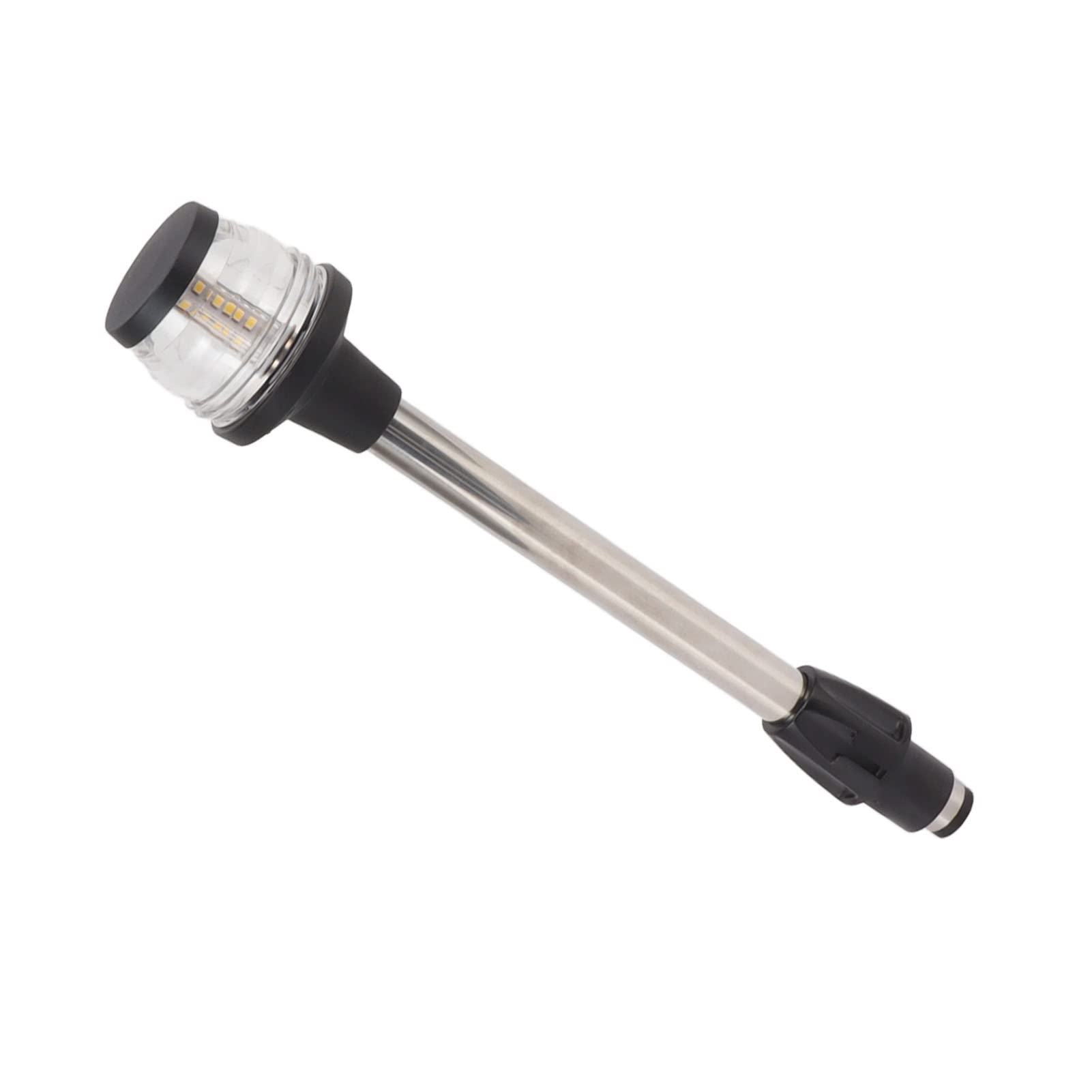 flexman Luce di Poppa a LED 10-24V DC, 2,5W 250LM 4000‑4500K Luce Bianca Naturale IP65 Lampadina LED COB Impermeabile 360° Luce per Palo di Ancoraggio Marino per Barche da Pesca, Yacht, Pontoni