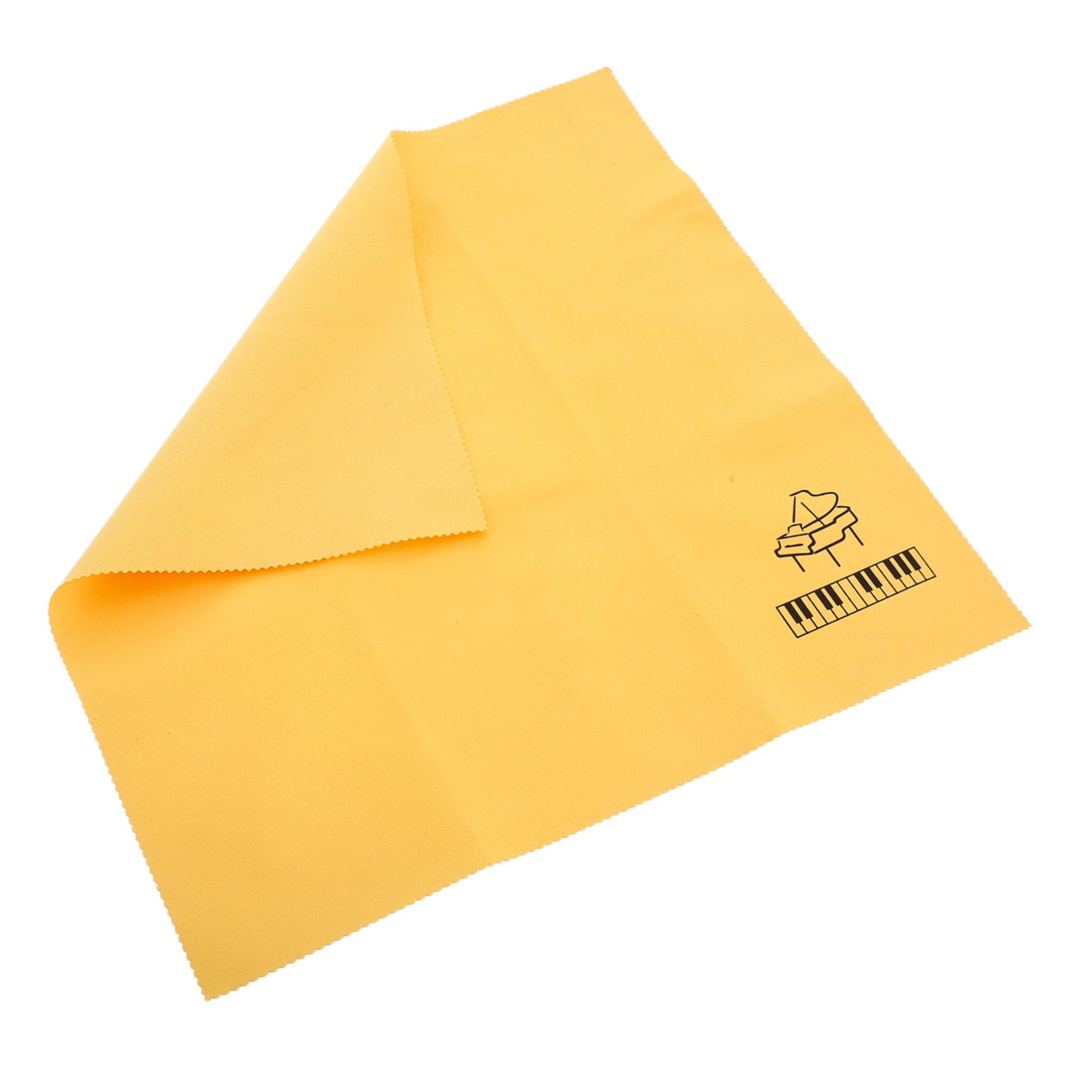 Toddmomy Piano Key Cloth Dustproof Cleaning Cloths for Piano Accessories Guitar Violin