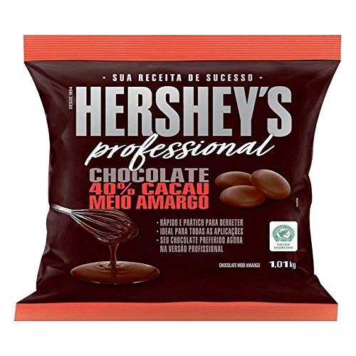 Chocolate Meio Amargo Hershey'S Professional (Formato Moeda) - 1,01Kg