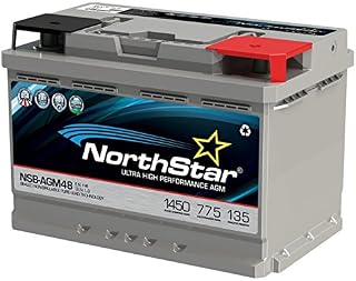 NORTHSTAR Pure Lead Automotive Group 48 Battery NSB-AGM48