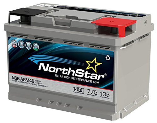 NORTHSTAR Pure Lead Automotive Group 48 Battery NSB-AGM48