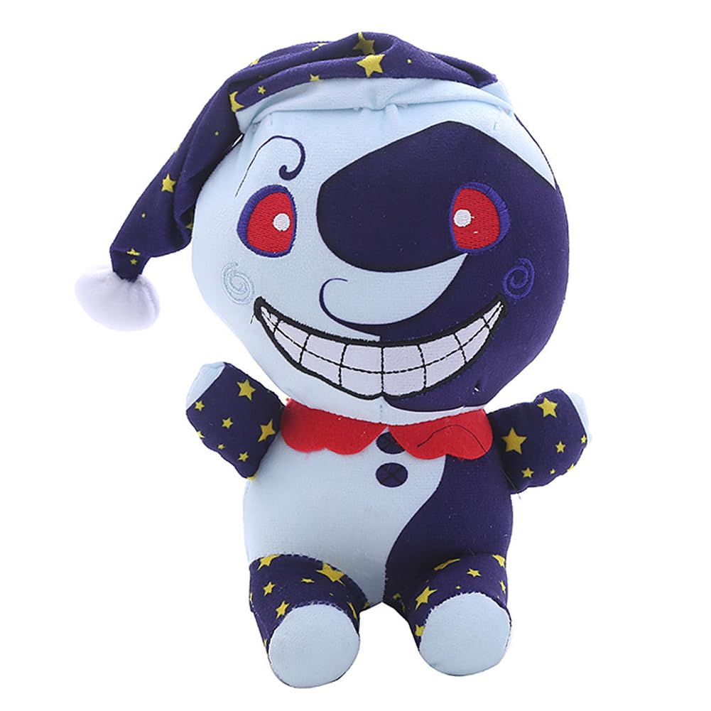 Sundrop FNAF Peluche, Kawaii Sundrop Moondrop FNAF, FNAF Moondrop Clown Plush, Muñeca de Peluche para niña, Regalo de FNAF muñeco