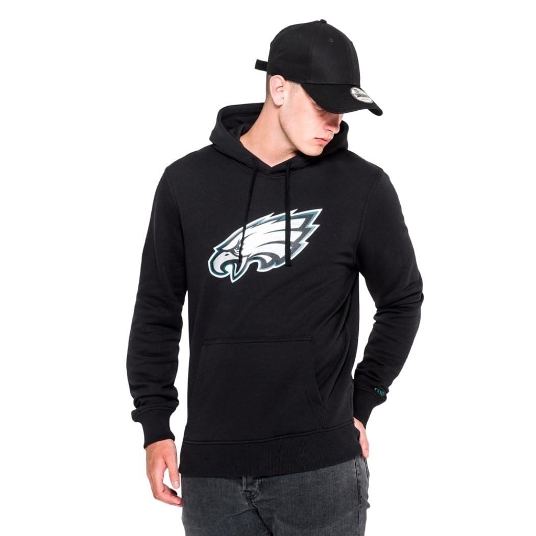 New Era Męska bluza z kapturem Unisex – dorośli Philadelphia Eagles Hoodie