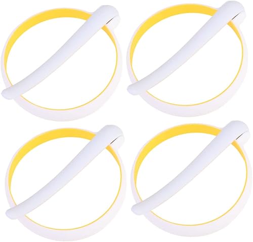 Molde para panqueques, 4 piezas de anillos de tortilla, anillo para panqueques, moldes para freír huevos, anillo de presentación de huevos, anillo