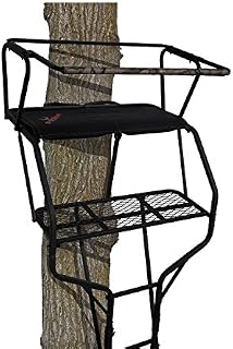 BIG GAME LS4860 18' Guardian XLT Two-Person Ladderstand, Camo/Black