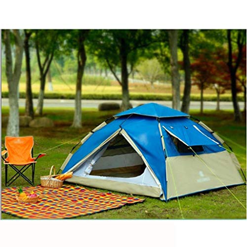 Carpa GeRRiT automática para 3-4 personas resistente al viento miniatura 3