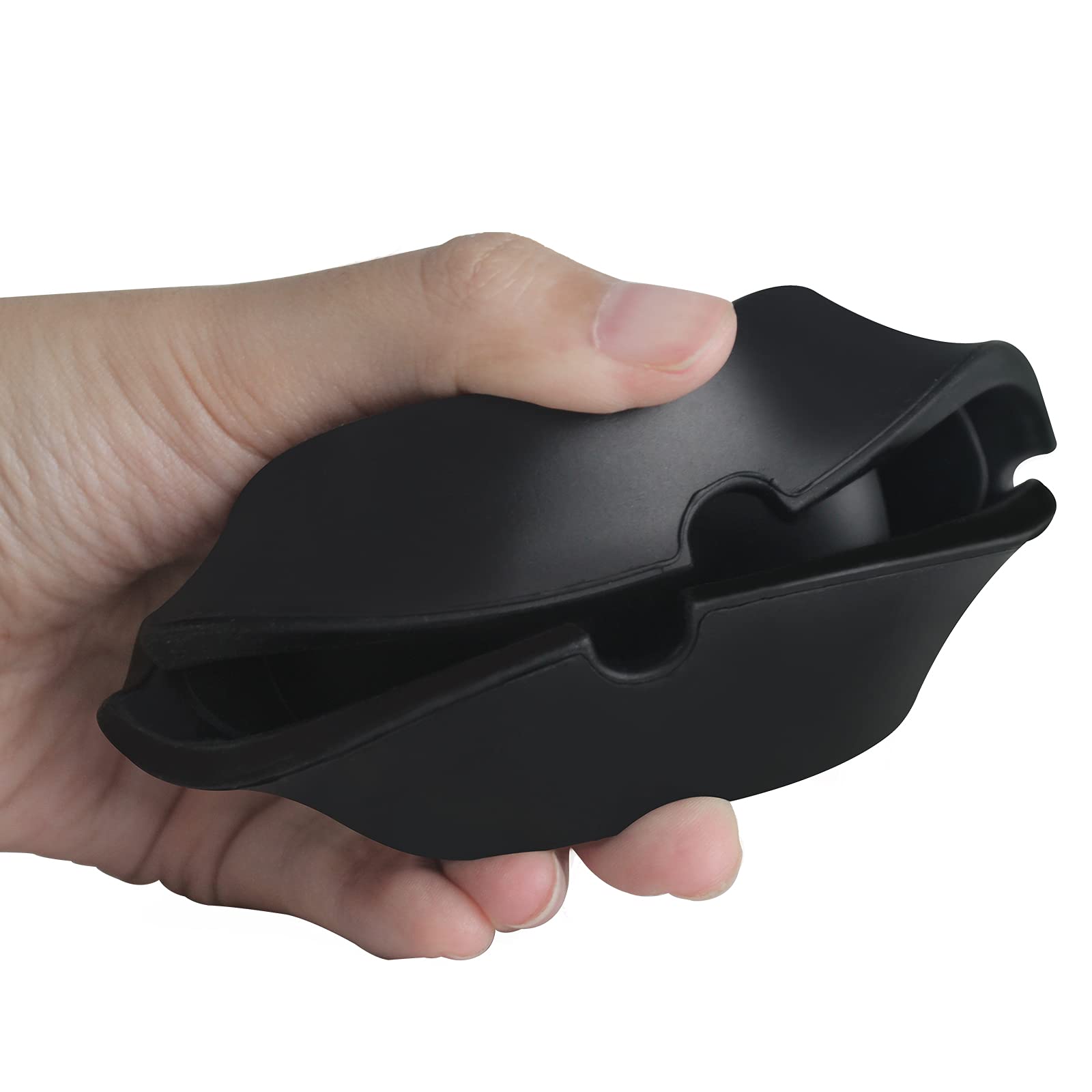 Posacenere quadrato in silicone, resistente alle alte temperature