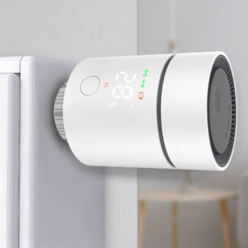 Smart TRV Radiatore Termostato Valvole, Per ZigBee 3.0 Per Tuya Termostato Programmabile Radiatore Smart Temperatura Valvola di Controllo
