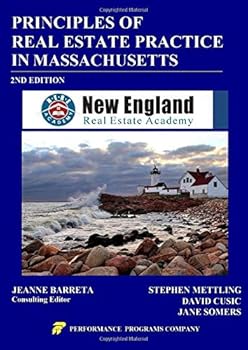Paperback Principles of Real Estate Practice in Massachusetts - New England RE Academy Edition Book