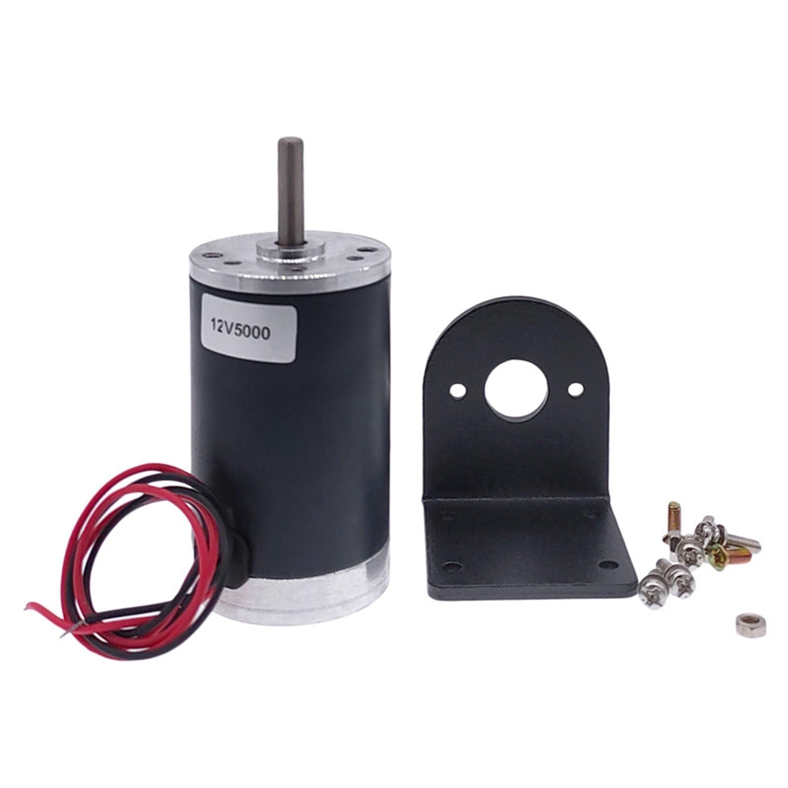 38 Motore tubolare con staffa di montaggio Staffa motore 12V 24V DC per macchina CNC(2000rpm,12)