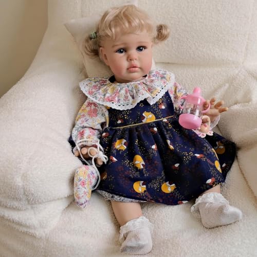 Muñeca Reborn Bebé Realista Niña 24 Pulgadas miniatura 7