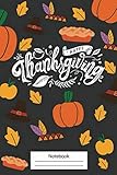 Thnaksgiving Notebook for friends, family, cowerkers, perfect gift journal 6' x 9' 120 pages: Awesome thanksgiving journal gift