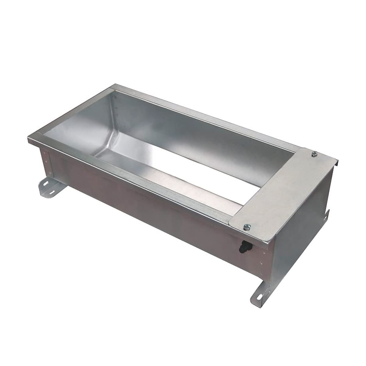 Bebedero Automático de Pared para Animales - Bebedero de Canal para Animales - Se Conecta a Toma para Mantener Constante el Nivel del Agua - Incluye Boya Alta Precisión y Soportes Pared - 0.5m