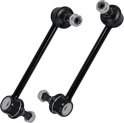 Detroit Axle - Reemplazo de eslabones de extremo de barra estabilizadora Fonr o estabilizador trasero para Suzuki Aerio Esteem - Juego de 2 piezas