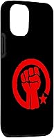 Vista 3 de Funda para iPhone 14 Rebel Red Socialist Fist