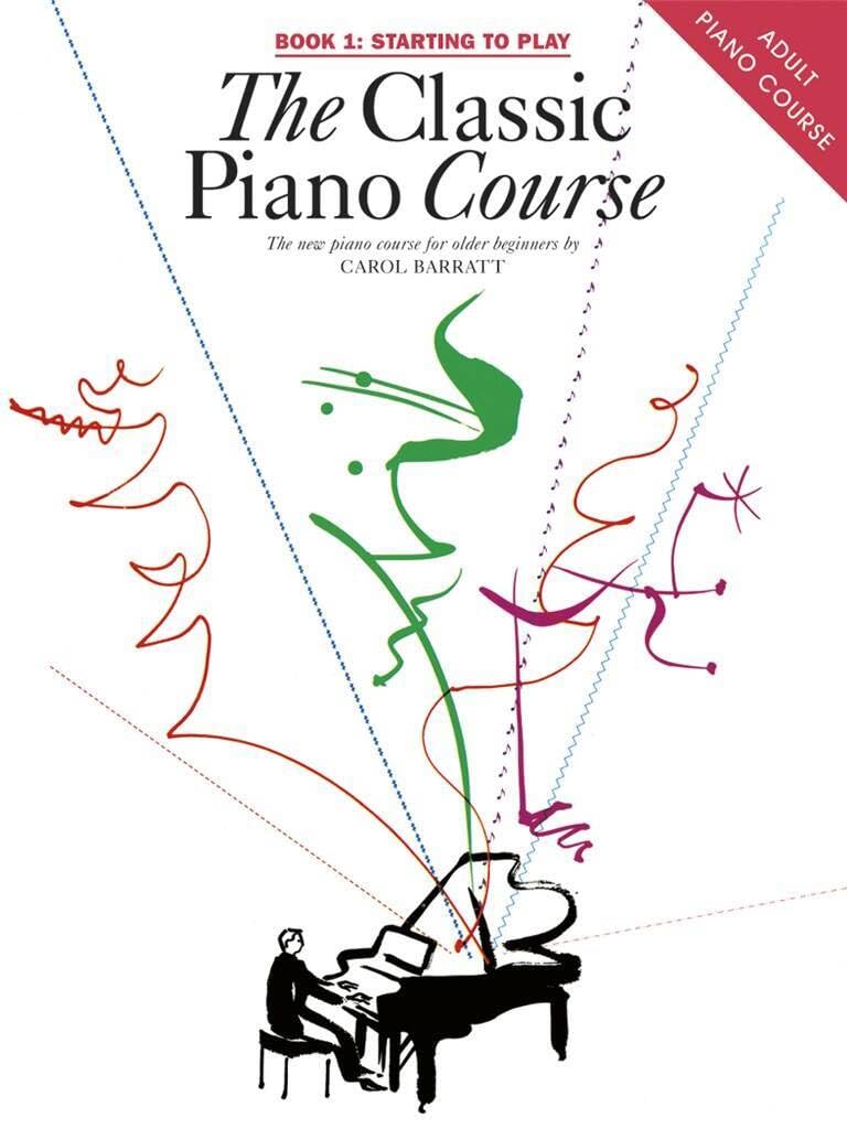 Carol Barratt The Classic Piano Course Book 1 Educational Book