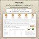 Weight Gainer CHOCOLATE HAZELNUT 2,2kg Mass Gainer - 100% Vegan - komplexe Kohlenhydrate + veganes Protein - optimal für den Muskelaufbau - sehr lecker - ohne Soja oder Maltodextrin - made in Germany