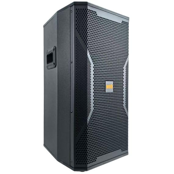 Coppia casse acustiche amplificate WEB 300W con Bluetooth, USB e SD - 62x32x34 cm