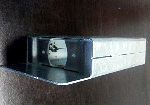 1 1/4" Zinc Gate Lock Box Single Hole