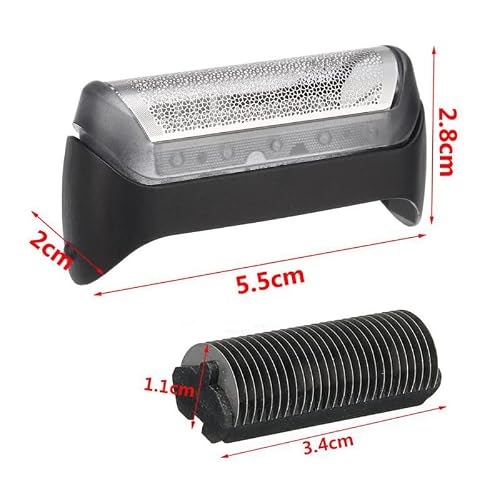 Supple 10B Replacement Shaver Foil Cutter For Braun Series 1 170 180 190 1715 1735 1775 Z20 Z30 Z40 5729 Shaving Heads Blades #TOP5