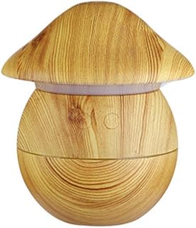 PLBB3K Humidificateur 250ml humidificateur d'air USB aromathérapie ultrasonique aromathérapie Essential Diffuseur LED Night Light Home Bureau Air Humidificateur-Wood Grain Humidificateur