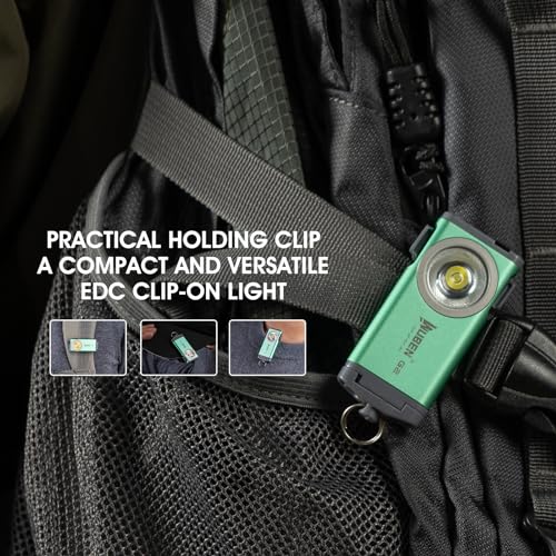WUBEN G2 Keychain Flashlight 175° Wide Beam, Magnetic Keyring Torch High Lumens - Image 4