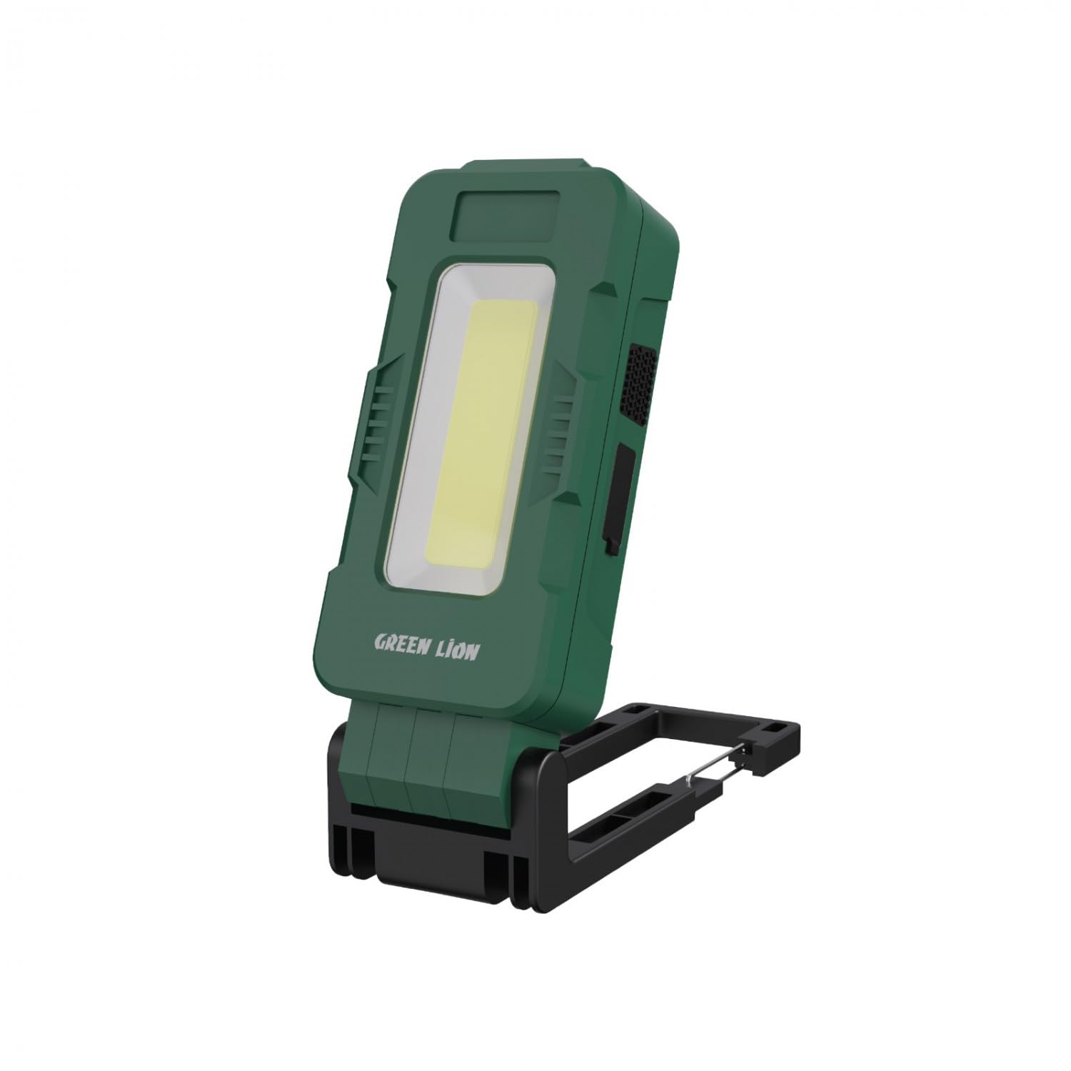 Green LionHigh Lumen Work Light 1200mAh 400lm With Hook, 80m Lighting Distance, 2H Run time