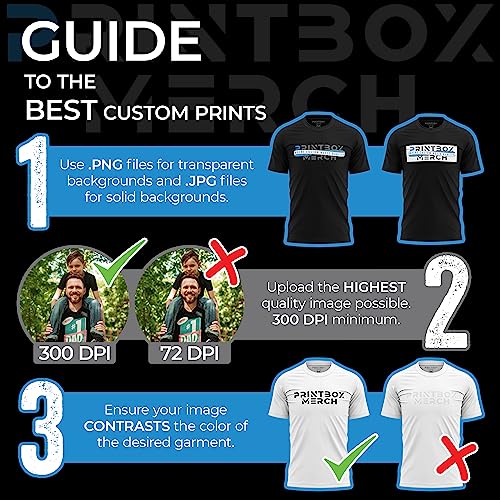 Custom Shirt for Men, Design Your Own Shirts, Personalized T-Shirts Womens Kids Front & Back Black2