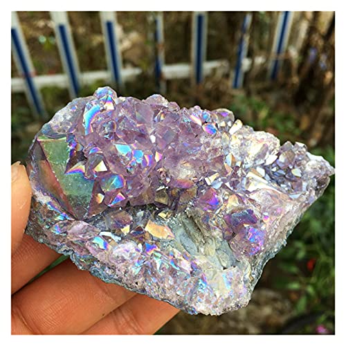 Améthyste grappe cristal naturel pour décorer la chambre - 8