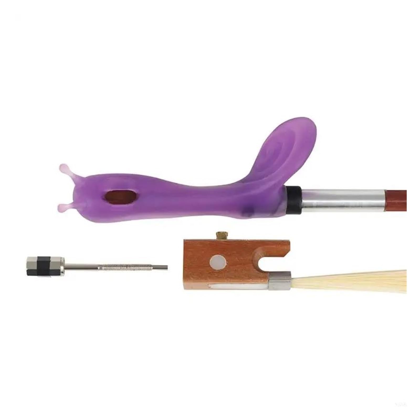 Zubehör Für Streichinstrumente 4/4 Violinbogen Korrekturwerkzeug Aligner Musikinstrumentenzubehör(Purple)